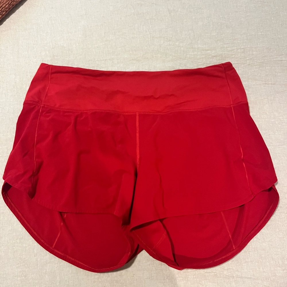Lululemon speed up short HR 4 in inseam